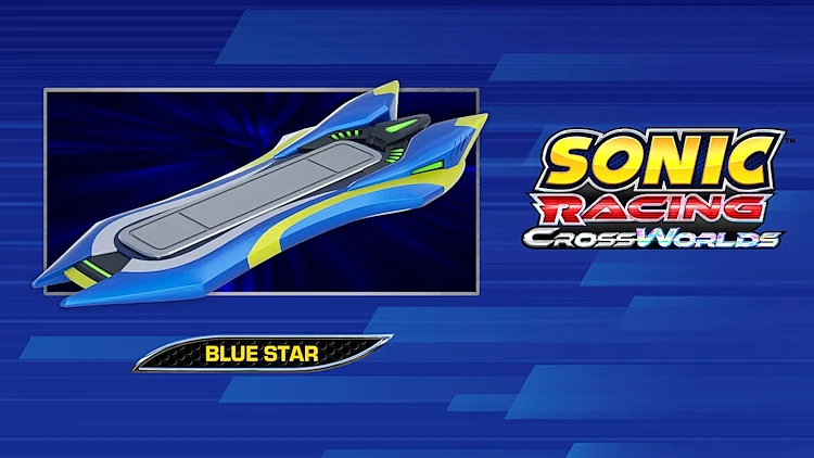 Sonic Racing: CrossWorlds - SEGA verschenkt Blue Star-Extreme Gear jetzt an alle